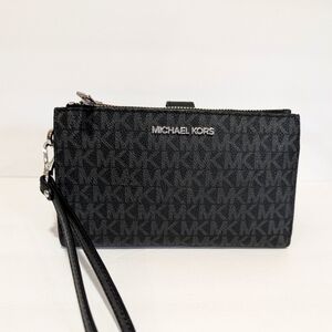 Michael Kors Jet Set Travel Large Double zip Wristlet